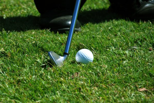 golf ball position